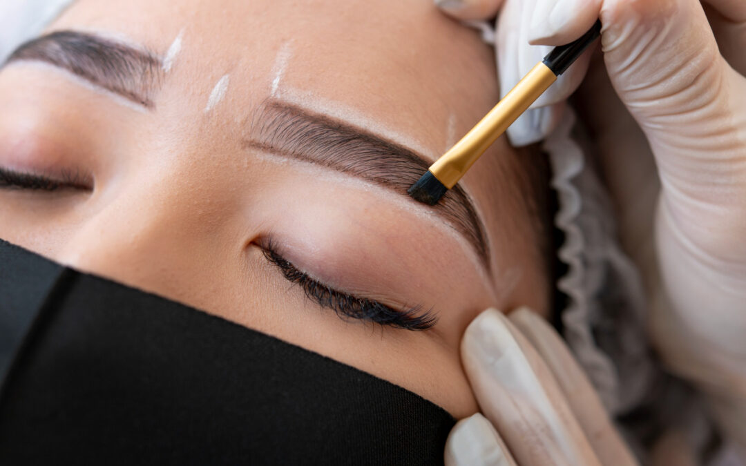 brow tinting